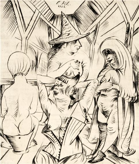 Frauenbad by Paul Kleinschmidt, 1922