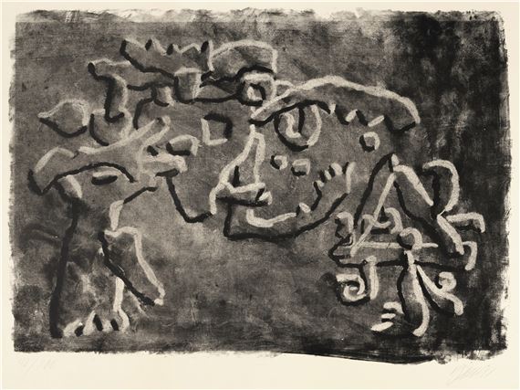 Begegnung by Willi Baumeister, 1952