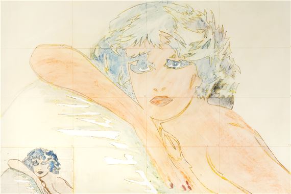 Woman with head by Werner Berges, 1977