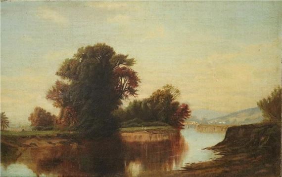Ohio River Valley landscape - Robert S. Duncanson