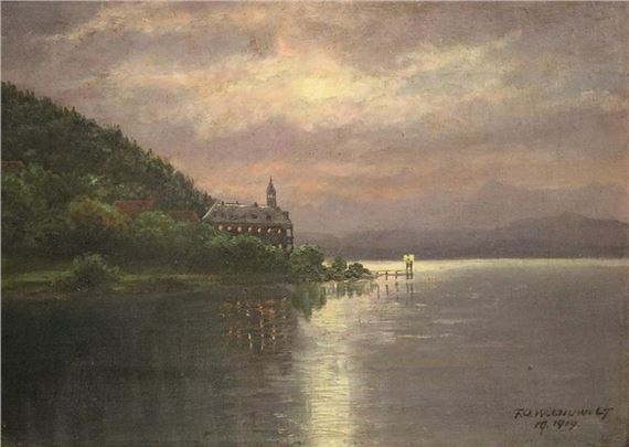 Coastal Scene, 1919 - Franz Otto Wieduwilt