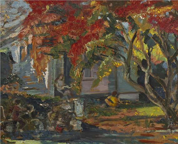 Autumnal Garden - Robert Nettleton Field