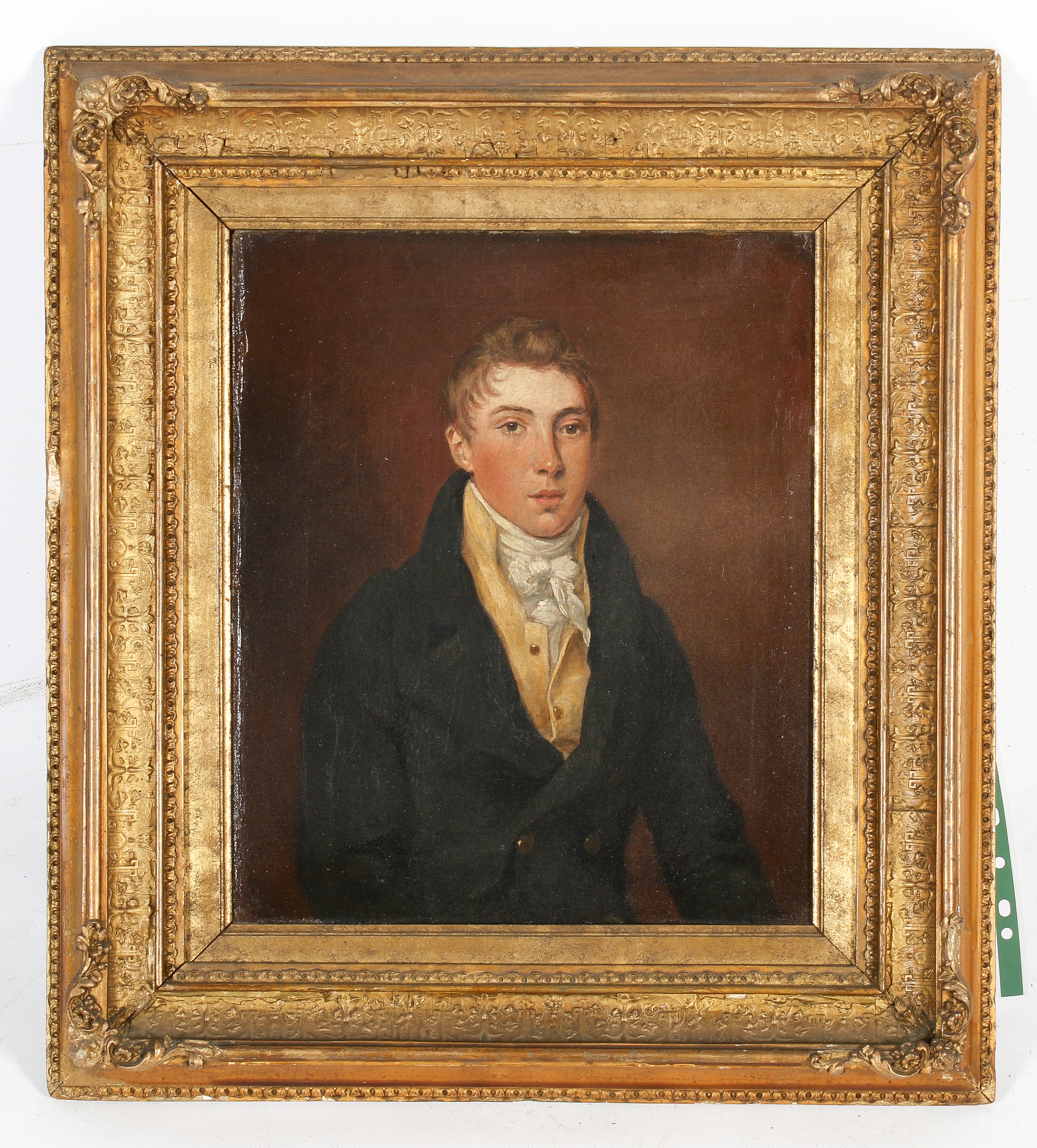 Edward Bird | A portrait of a young man (Circa 1817) | MutualArt