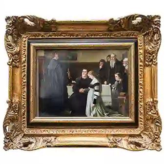 Luther's Marriage Ceremony - Frederich Paul Thurman