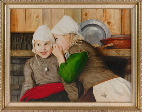 Pilgrim Girls by Peter Taylor Quidley, 1992