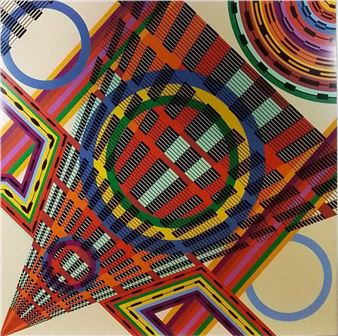 c.1975 Leo Maranz &quot;Crescendo&quot; Signed & Numbered Serigraph - Leo Maranz