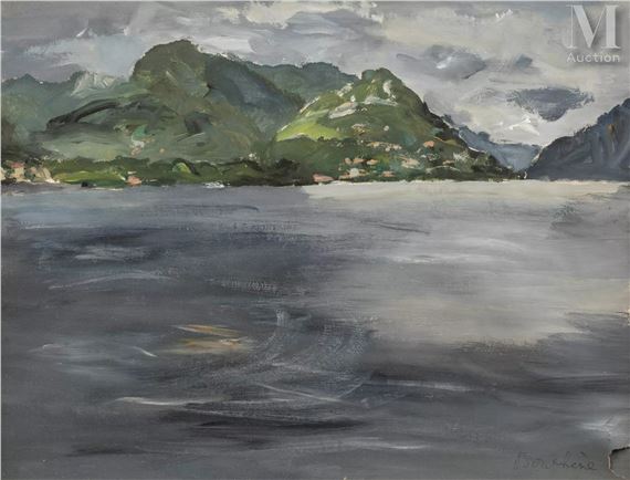 Lugano by Dimitri‏ Dmitriévitch Bouchène , 1893