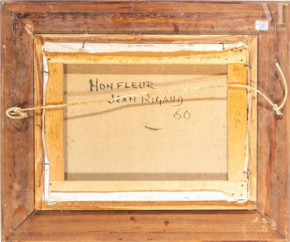Jean Rigaud | Vue d'Honfleur (1960) | MutualArt