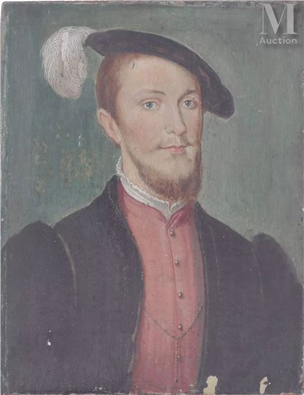 Portrait présumé de Jean de Brosse - Corneille de Lyon