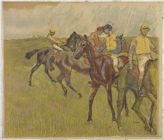 Edgar Degas, The Private Impressionist: Works on Paper by the Artist & His Circle - The Society of the Four Arts