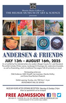 Andersen & Friends- Paintings - Belskie Museum of Art & Science