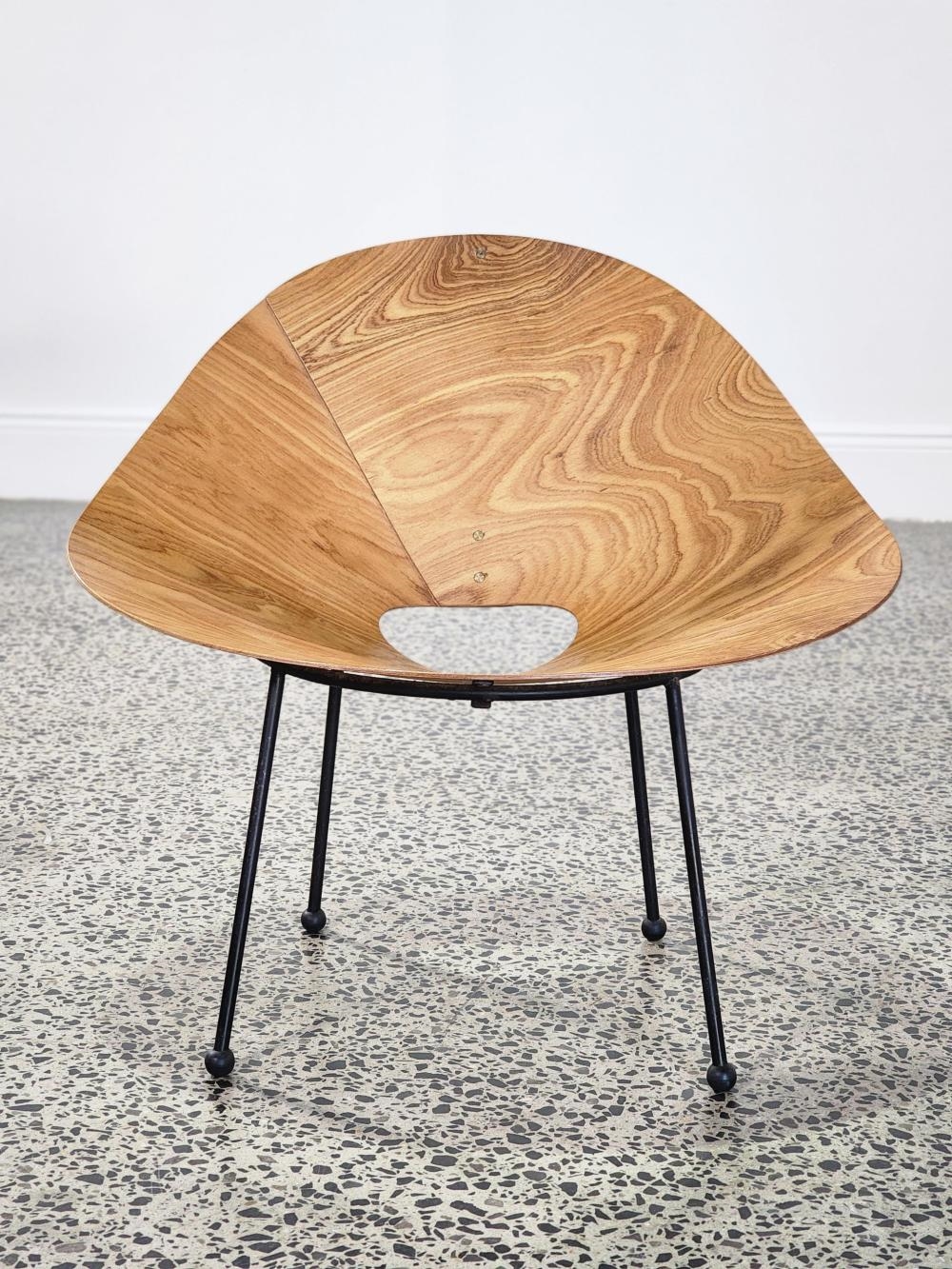 Artwork by Roger Mclay, Kone, Made of plywood