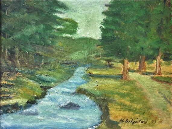 Peyzaj by Handan Bilgütay, 1993