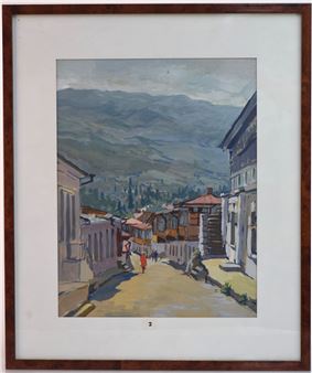 Gourzouf, rue animée - Vladimir Kotchegoura