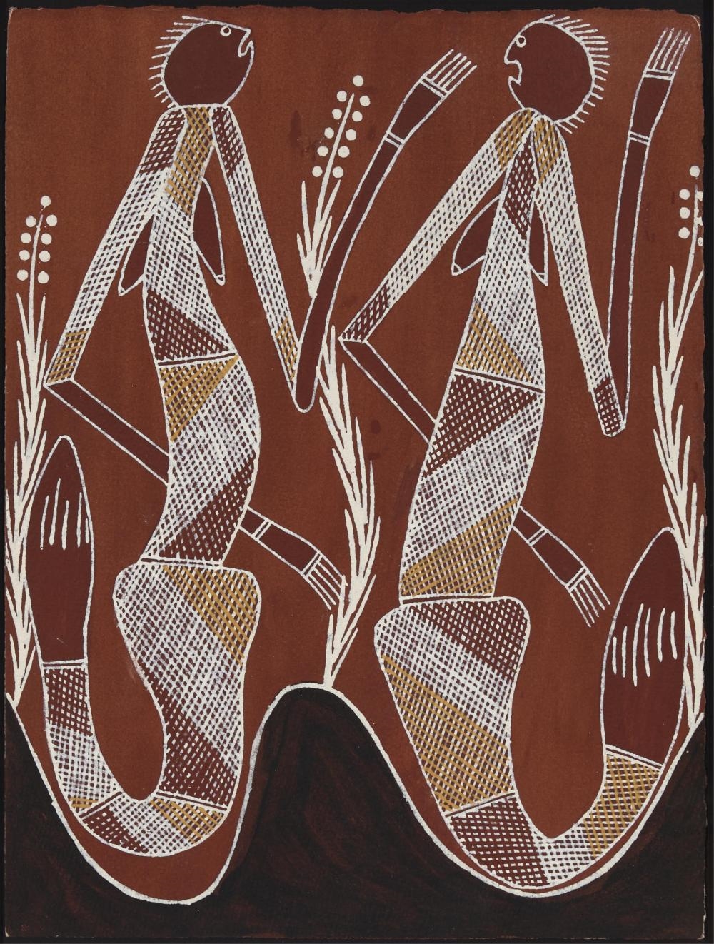 Trevor Nganjmirra | Yawk Yawk | MutualArt