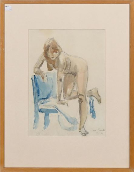 NUDE STUDY by Thea Proctor, 1960