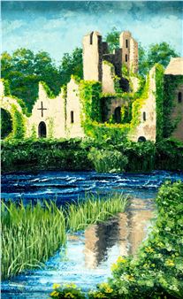 River Landscape with Ruins - Joe Doherty