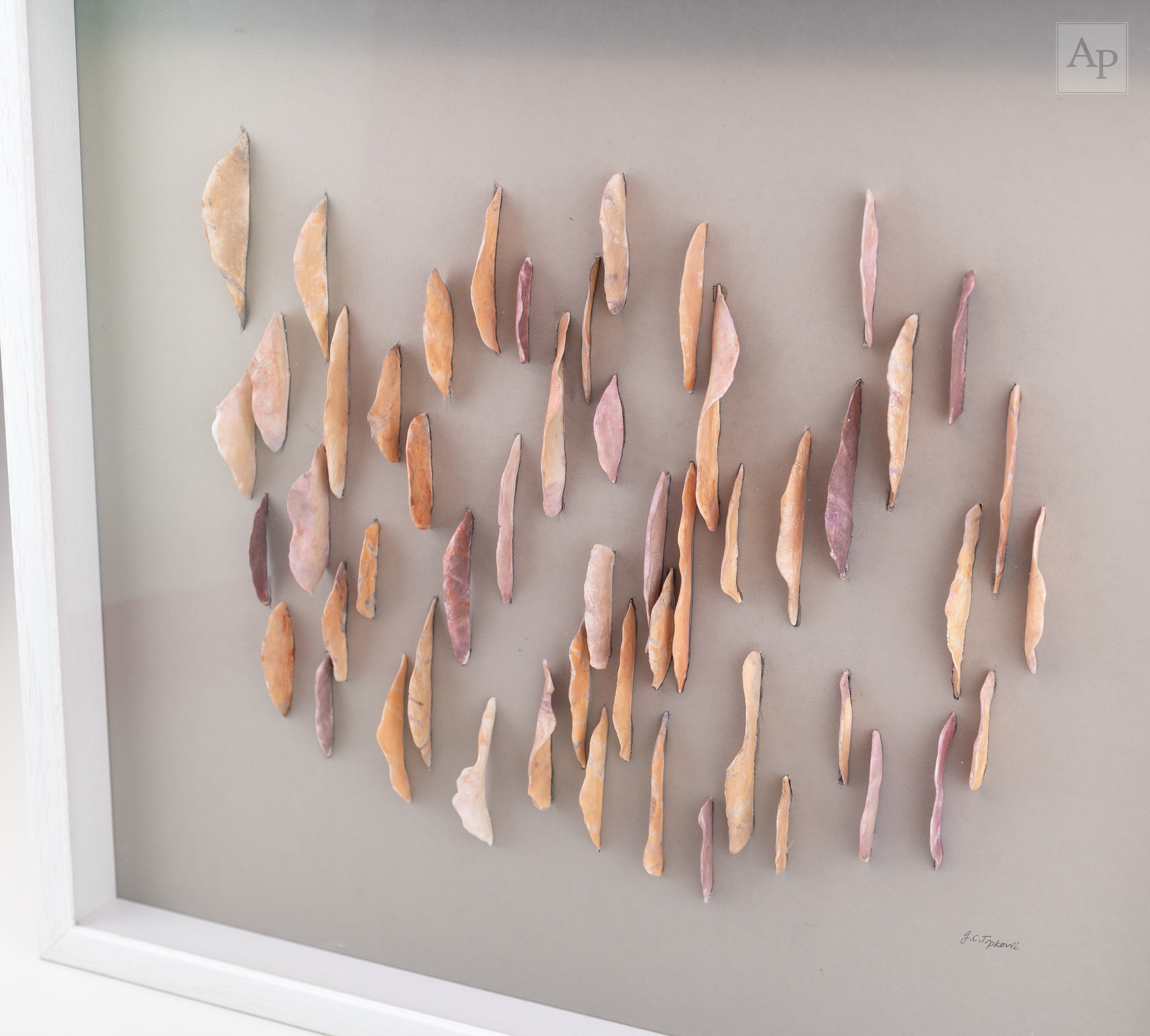 Joy Trpkovic | JOY TRPKOVIC (born 1950); a collage of porcelain shards ...