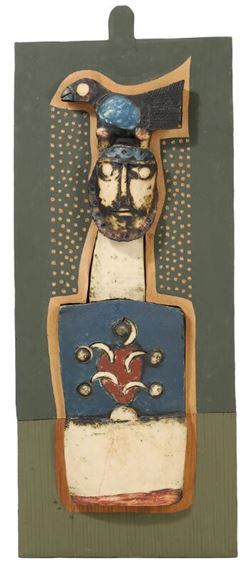 Christ with a bird by Niels Helledie