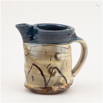 a slipware jug with sgraffito decoration - Jean-Nicolas Gérard