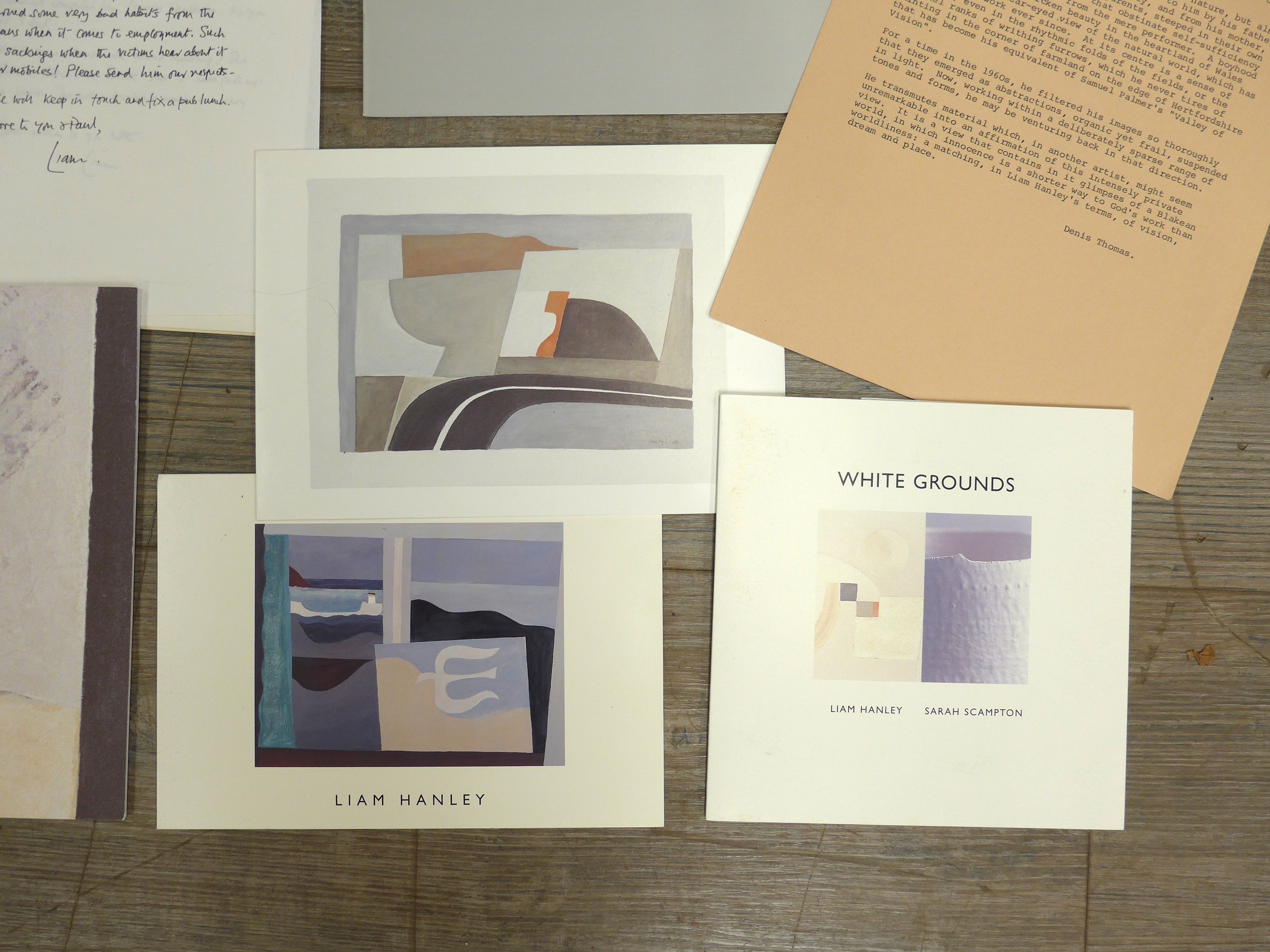 Liam Hanley | Two unframed pen and ink drawings | MutualArt