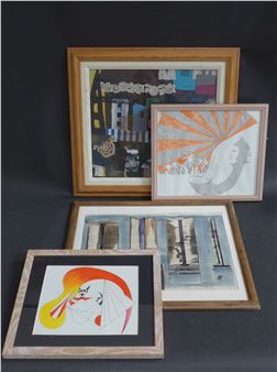 an architectural watercolour study by Peter Reid - Peter Reid