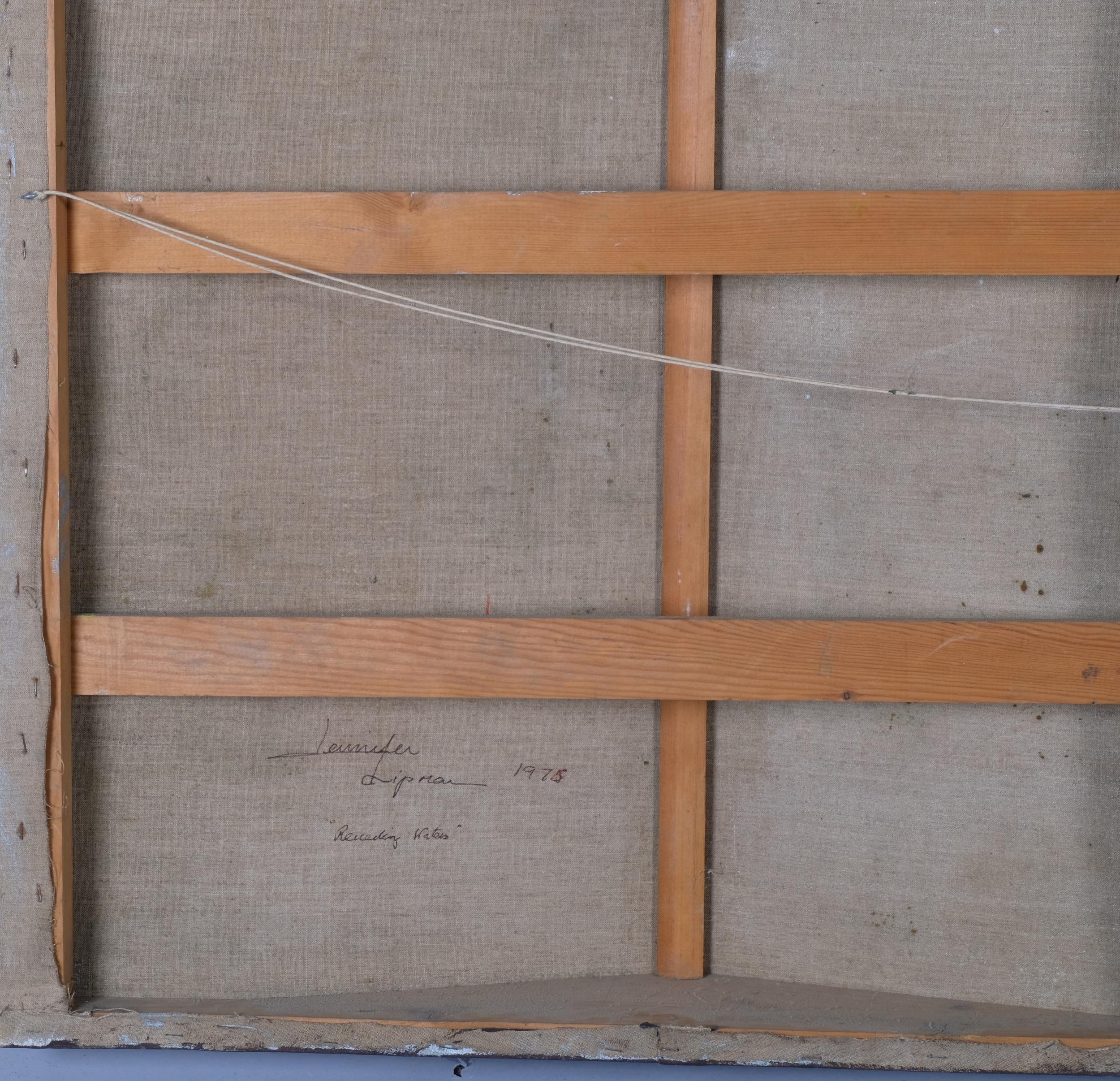 Artwork by Jennifer Lipman, abstract cityscape, Made of oil on canvas