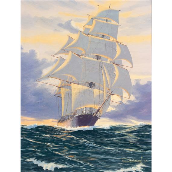 Flying Cloud by Hans Skalagard