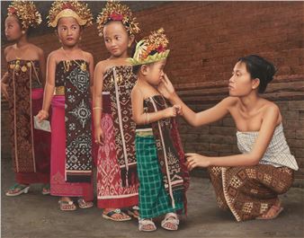 Young Balinese Dancers - Windu Pamor