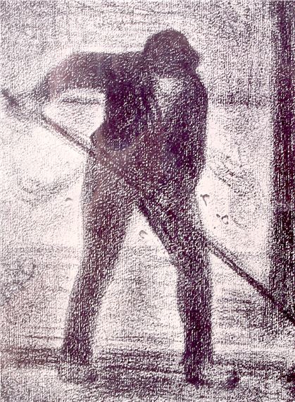 THE SWEEPER - Georges Seurat