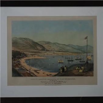 Part of Lambton Harbour in Port Nicholson - Charles Heaphy