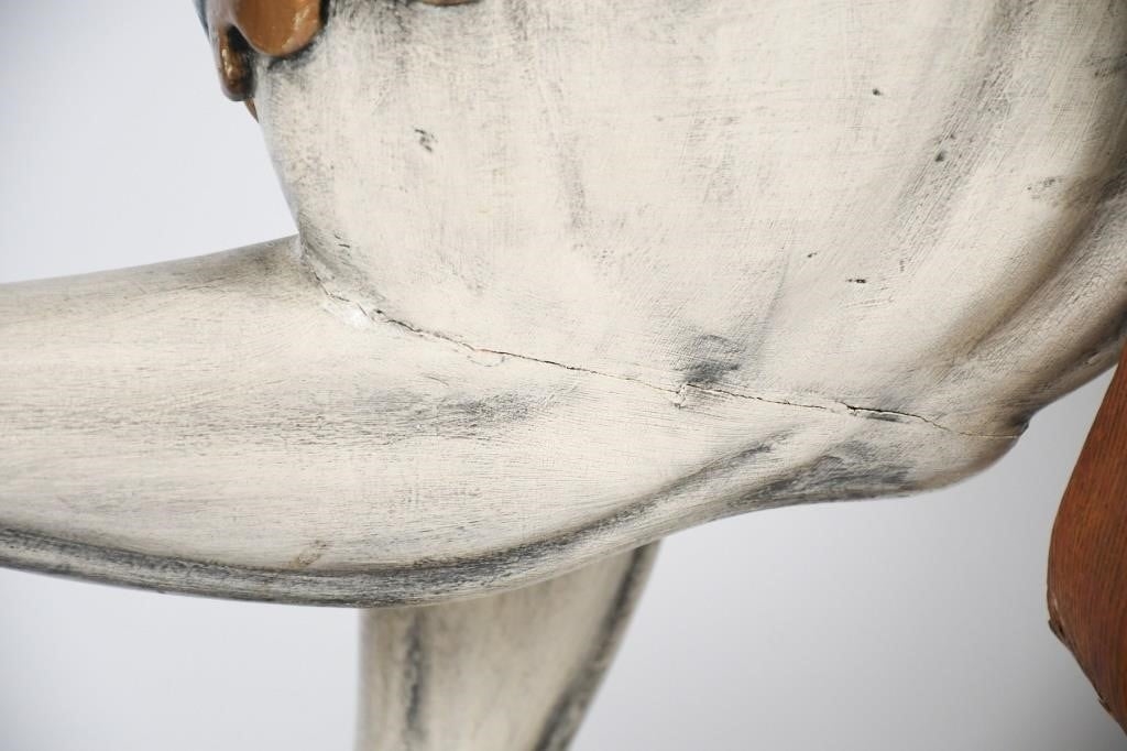 Charles Looff | CHARLES LOOFF INNER-ROW CARVED WOODEN CAROUSEL HORSE ...