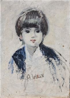 Portrait of a Child - A. Leloux