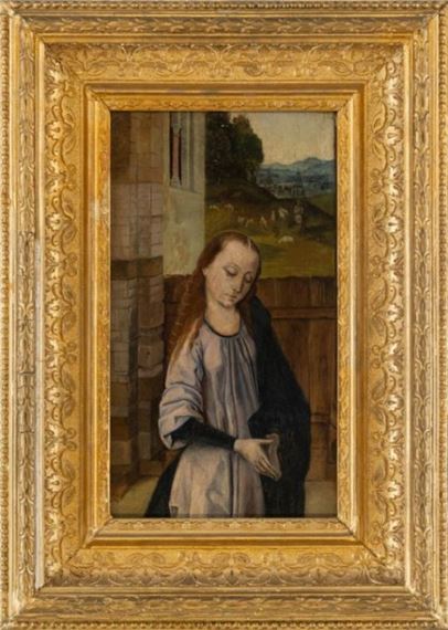 Bouts, Dierick - Kopie nach: Maria in Anbetung by Dieric Bouts the Elder, 18./19. Jh