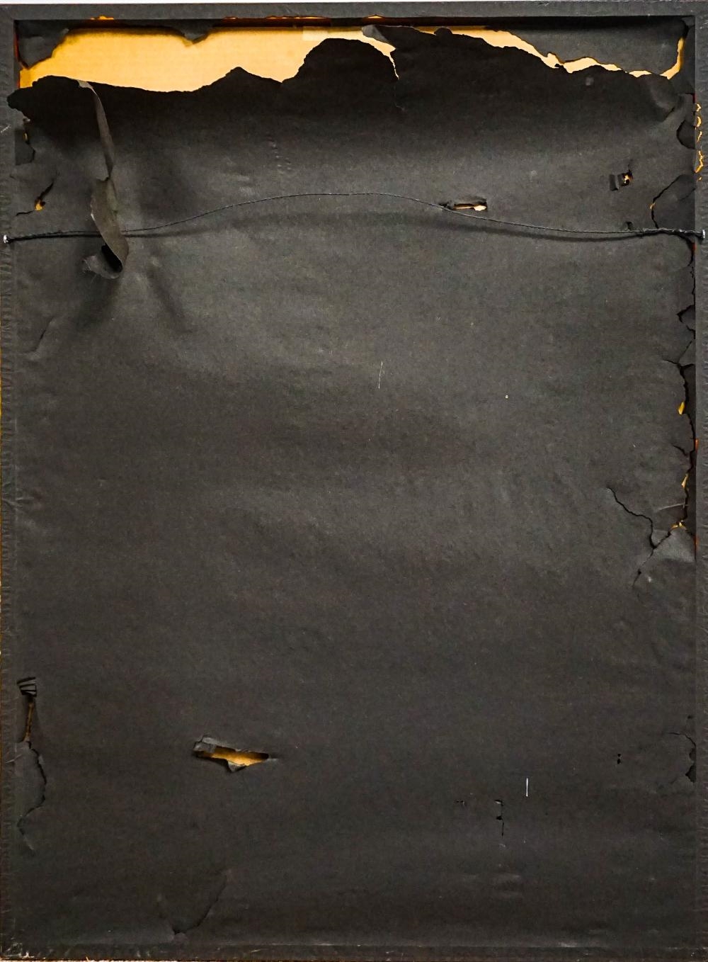 Artwork by Valias Semertzidis, Woman Picking Rocks, Made of Silkscreen in Color