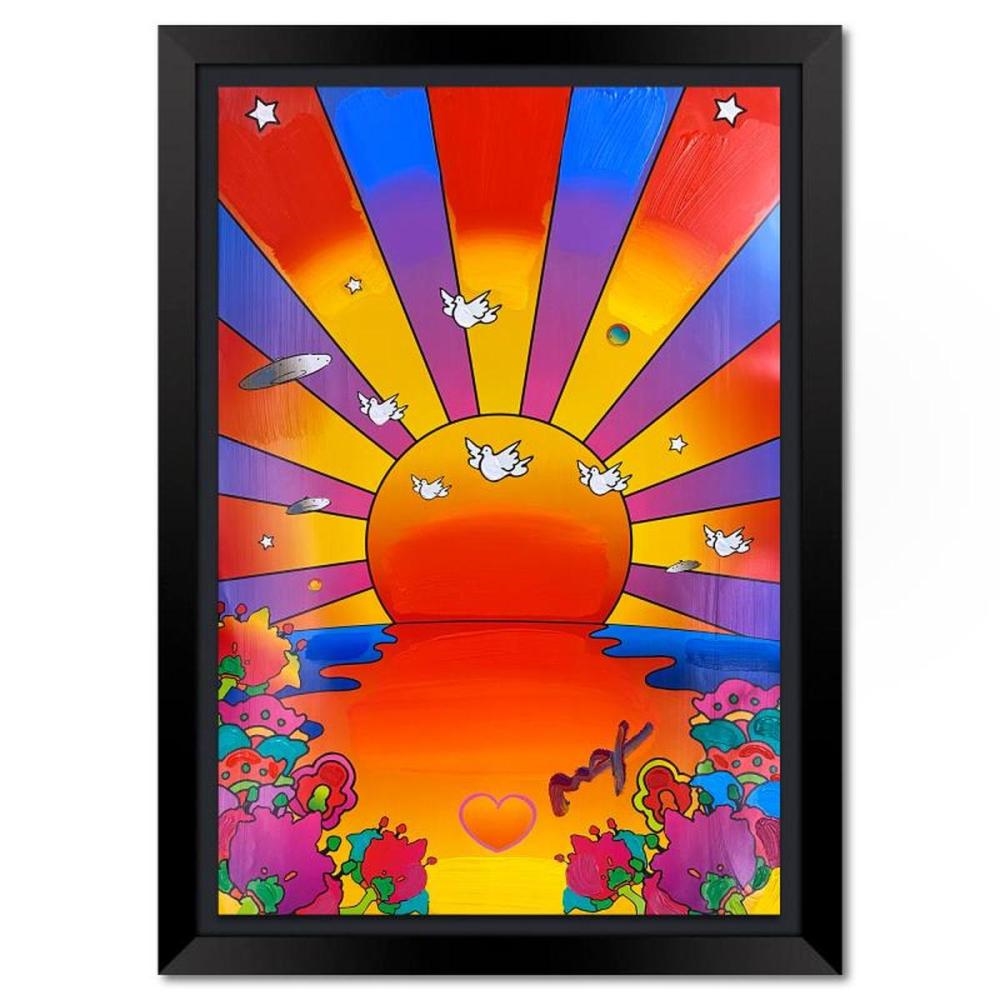 Peter Max | Sunrise 2000 | MutualArt