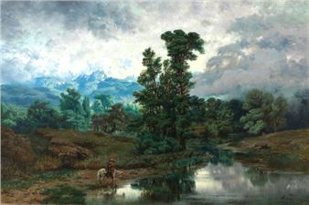 The Painter Antonio Muñoz Degrain (1840 - 1924) - Museo Nacional del Prado