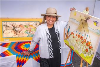 Alaina Buffalo Spirit, Through A Cheyenne Woman's Eyes - Missoula Art Museum