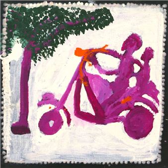 Motorbike Paddy, Emily Kam Kngwarray and the Family of Utopia - Rebecca Hossack, London 