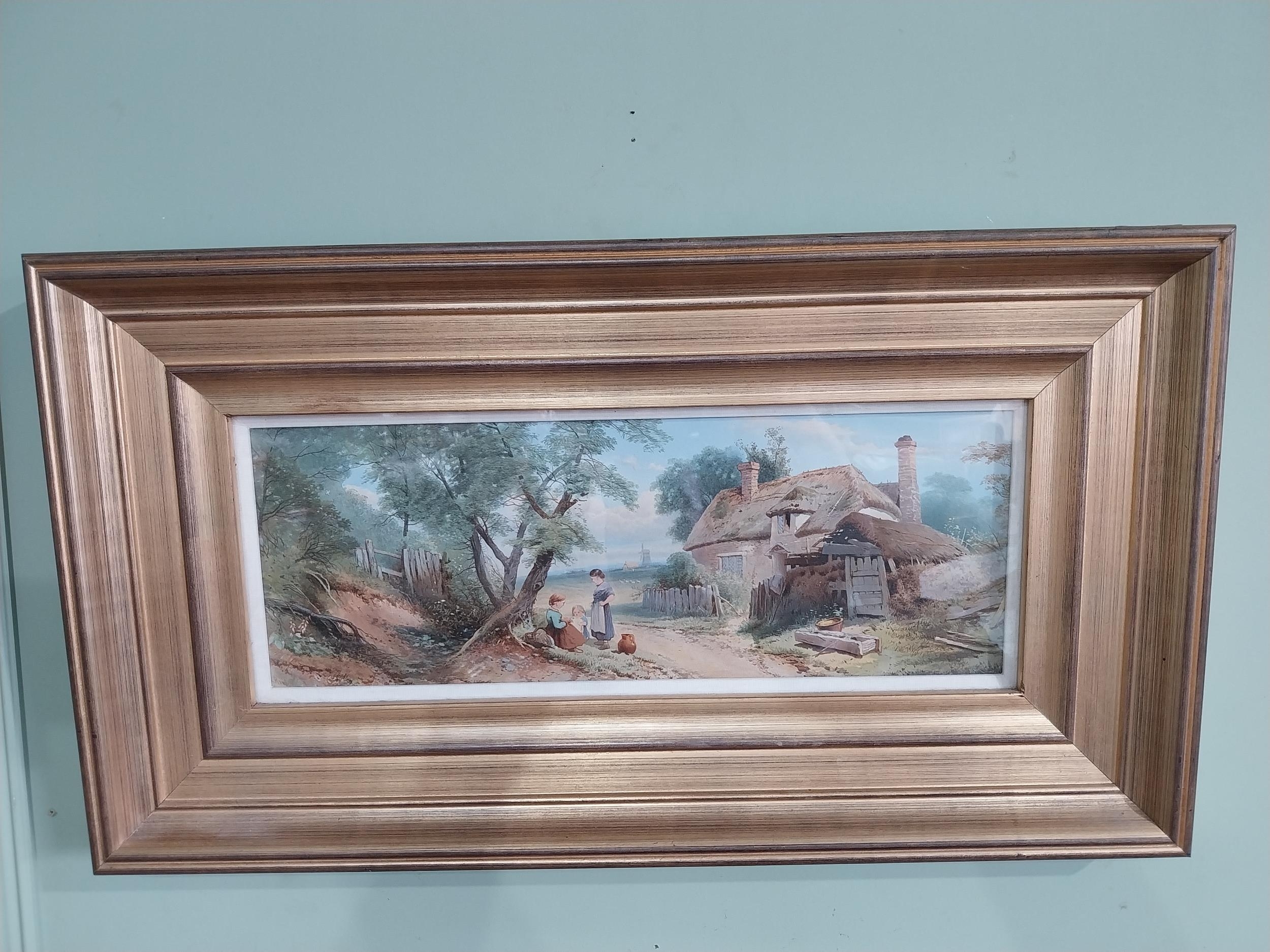Thomas Charles Leeson Rowbotham | Watercolour Rural Scene after T J ...