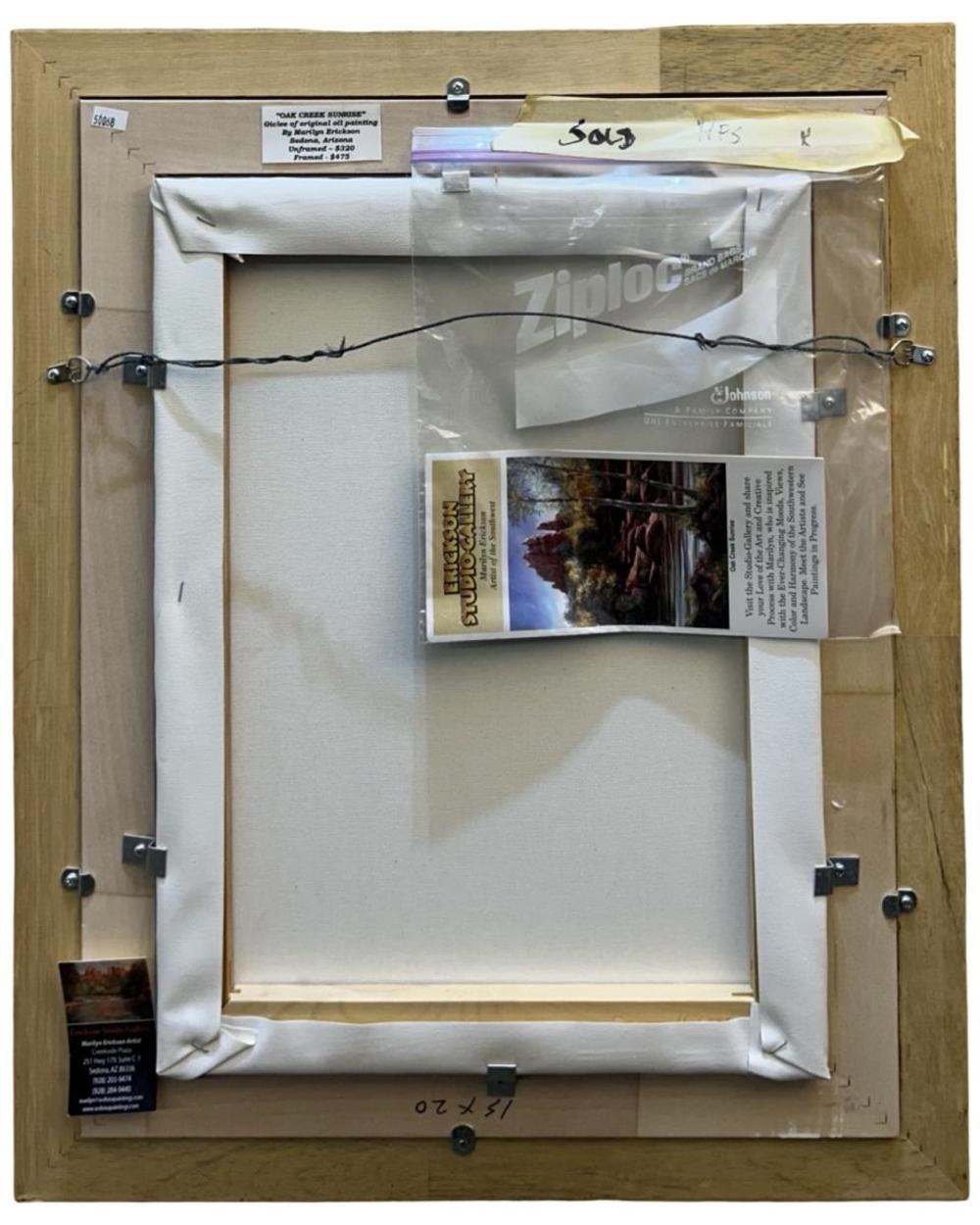 Artwork by Marilyn Erickson, Oak Creek Sunrise, Made of Giclee