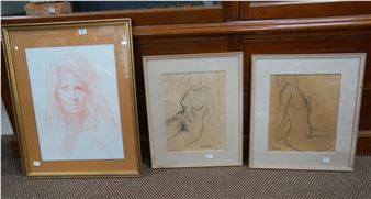 Nudes; Young woman - Alex J. Grieve