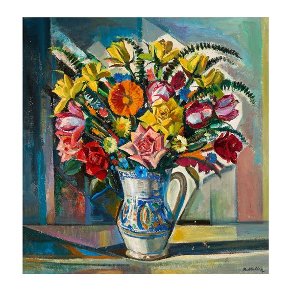 Jarrón con flores by Rafael Bataller Giralt