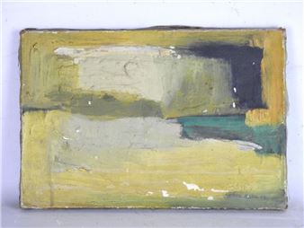 Green abstract composition - Serge Bara