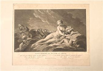 Venus giving Nectar to Love - Pierre François Basan