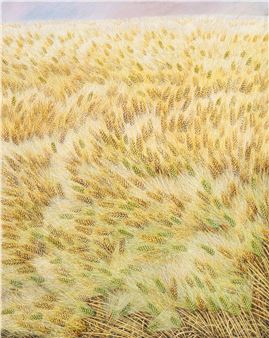油彩画　李松子（Lee Song Ja) 油彩画李松子（Lee Song Ja)