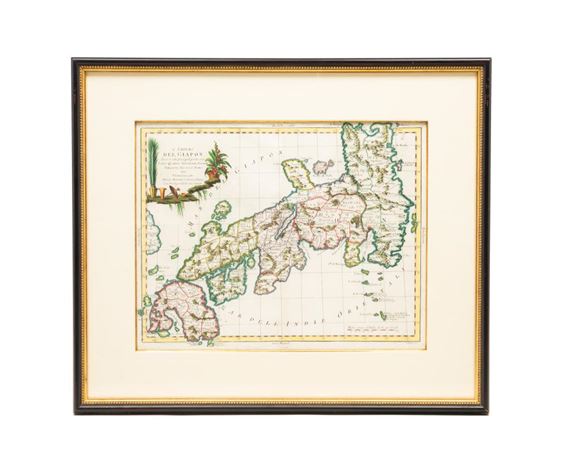 ANTONIO ZATTA AND SONS MAP OF "L'IMPERO DEL GIAPON" (EMPIRE OF JAPAN - Antonio Zatta