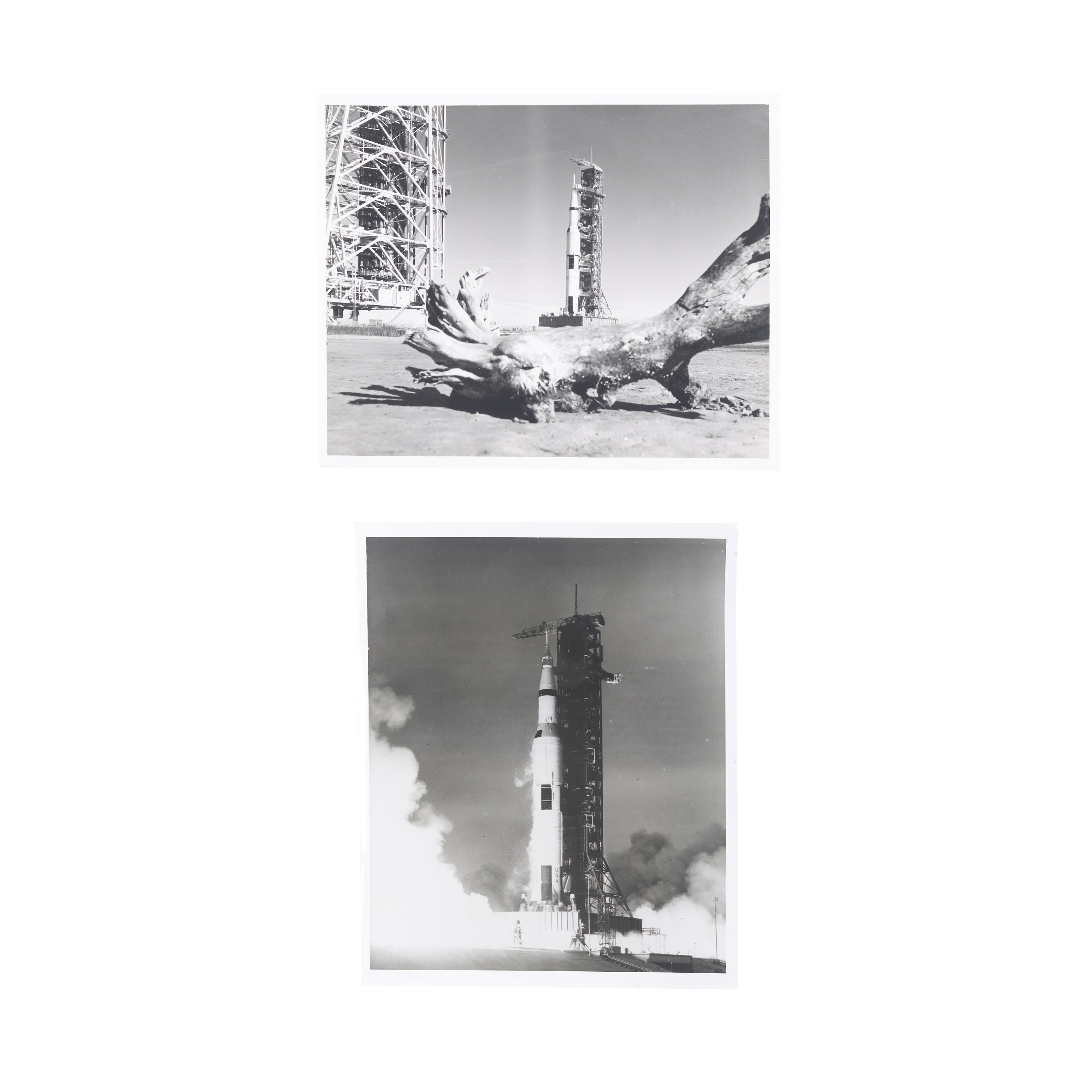 NASA | APOLLO 9: 3 PHOTOGRAPHS OF APOLLO/SATURN V SPACE VEHICLE ON THE ...