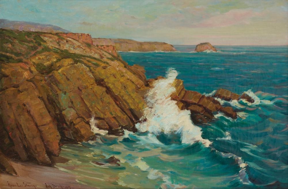 Artwork by Anna Lee Stacey, Arch Beach, Made of Oil on canvas