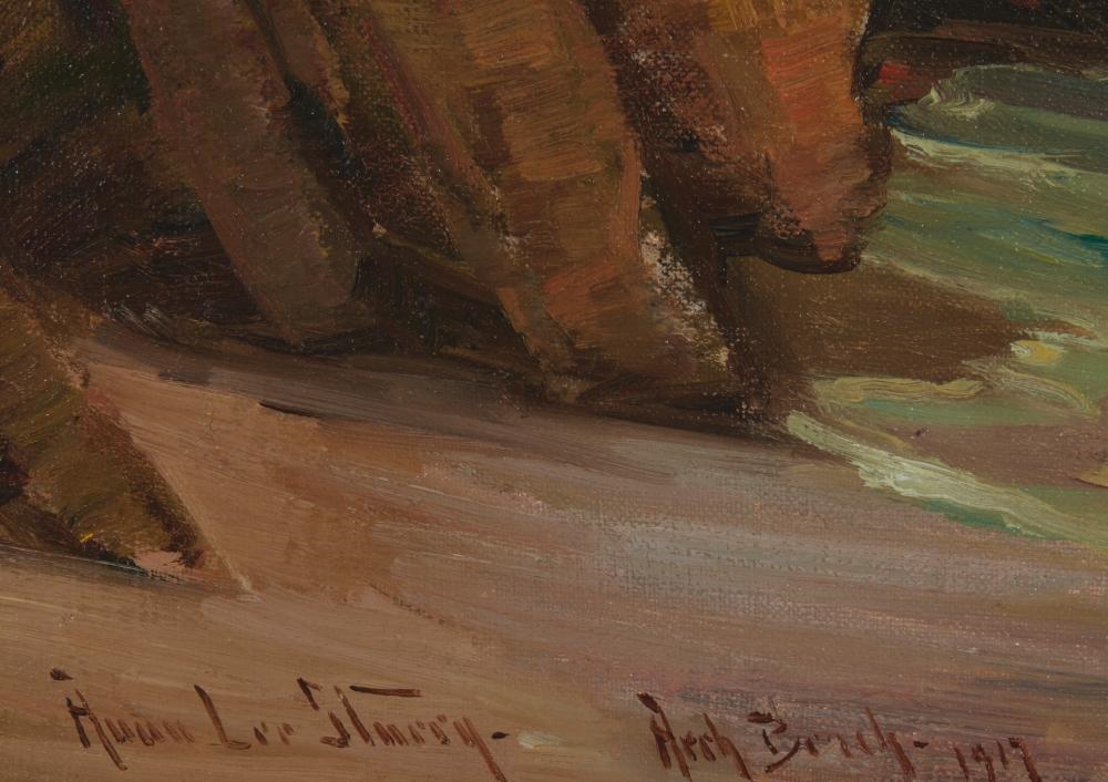 Artwork by Anna Lee Stacey, Arch Beach, Made of Oil on canvas